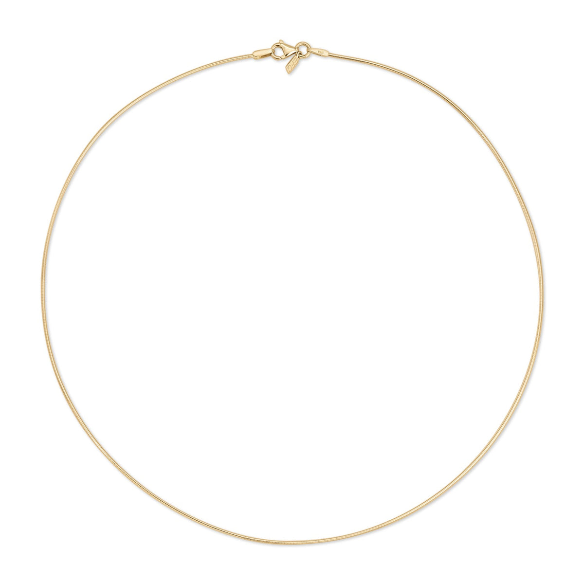 Gold Omega Necklace