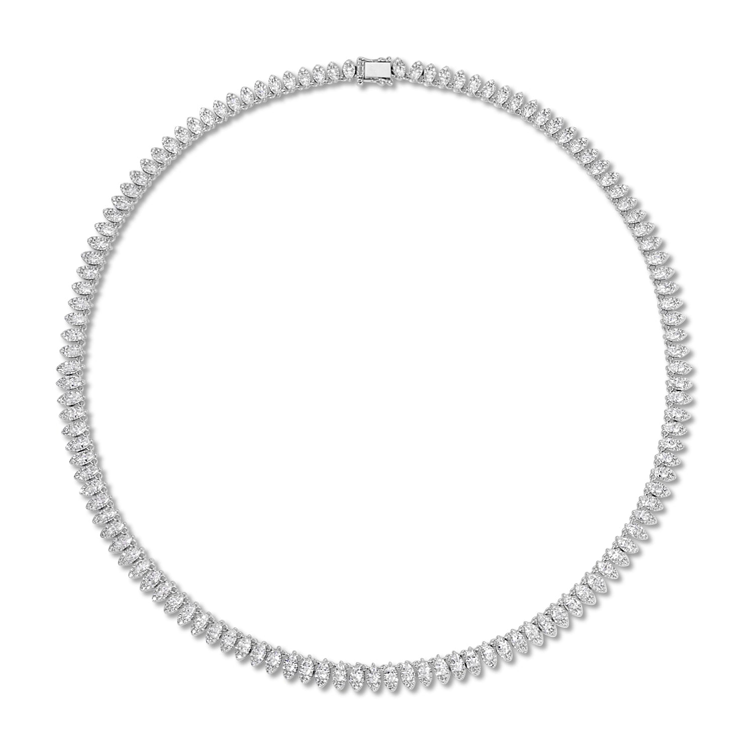 Diamond Pretty Lady Full Eternity Necklace