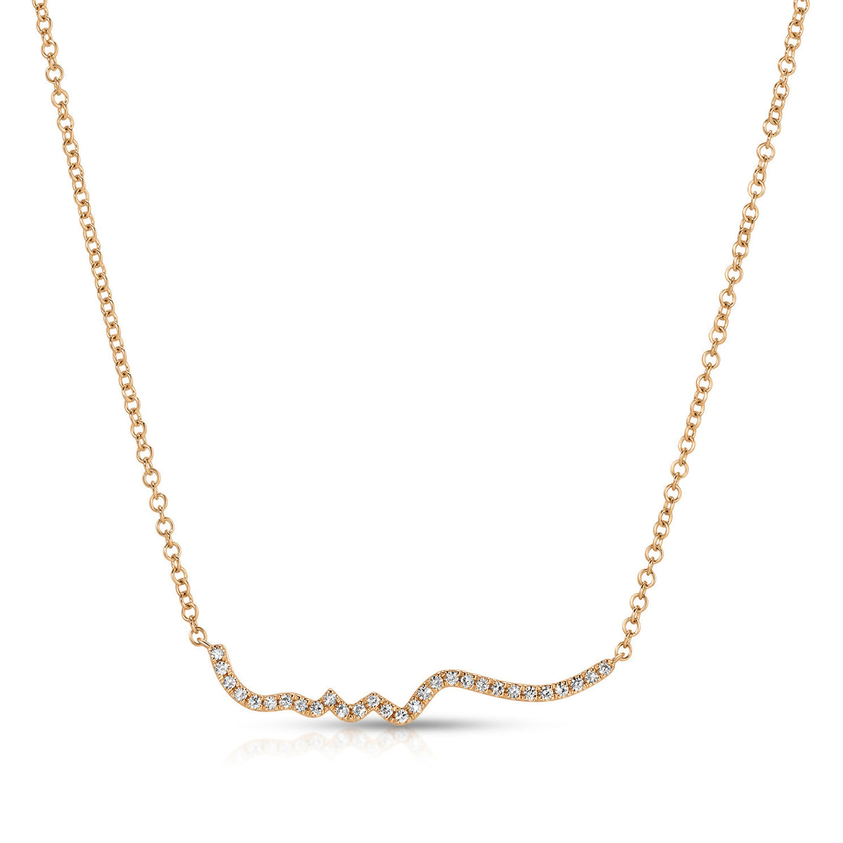 Diamond Silhouette Necklace