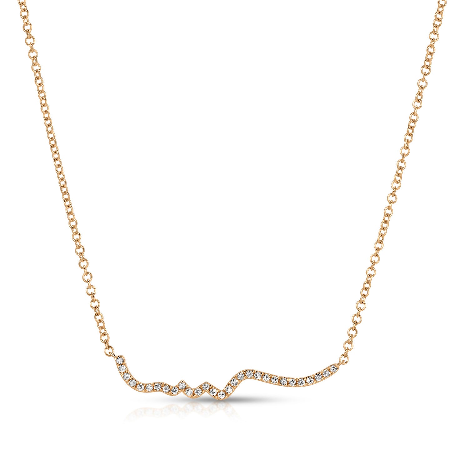 Diamond Silhouette Necklace