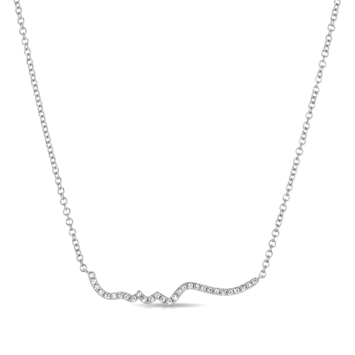 Diamond Silhouette Necklace