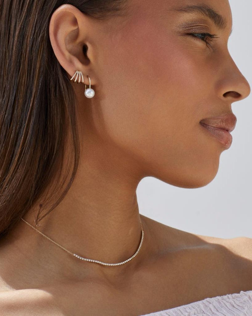 Diamond Segment Necklace