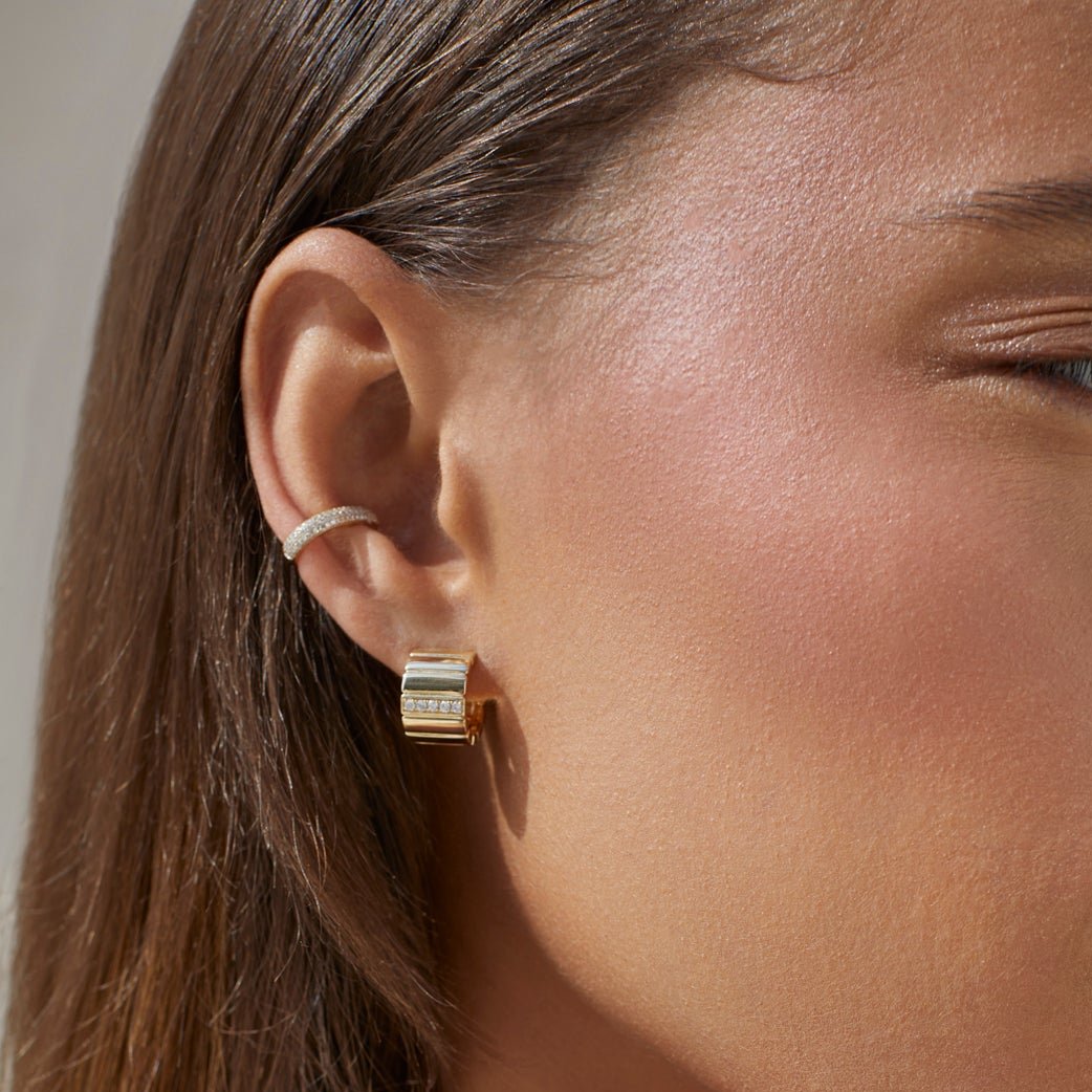 Kaia Huggie Earrings
