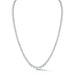 Diamond Riviera Tennis Necklace in 18k white gold with 11.7 carat diamonds