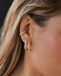 Maeve Hoop Earrings Gold Plate Gold main image 1