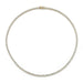Diamond Tennis Necklace in yellow gold