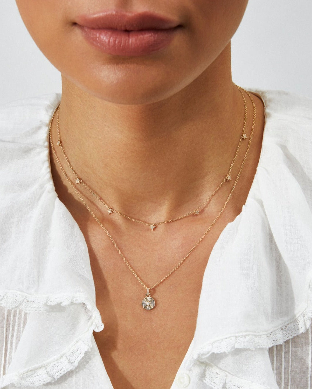 7 Diamond Sparkle Necklace