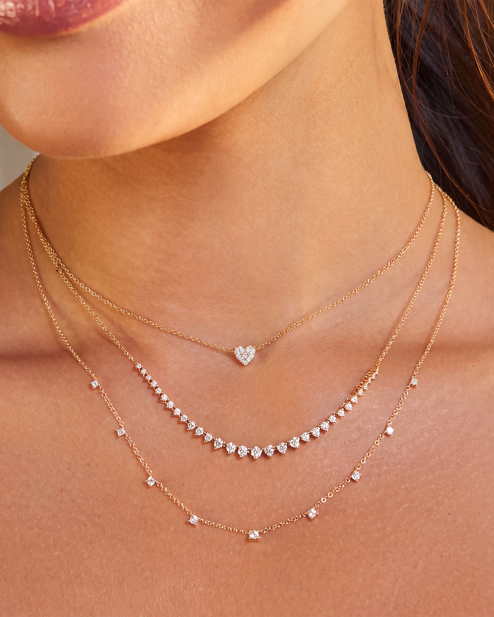 Graduated Diamond Necklace