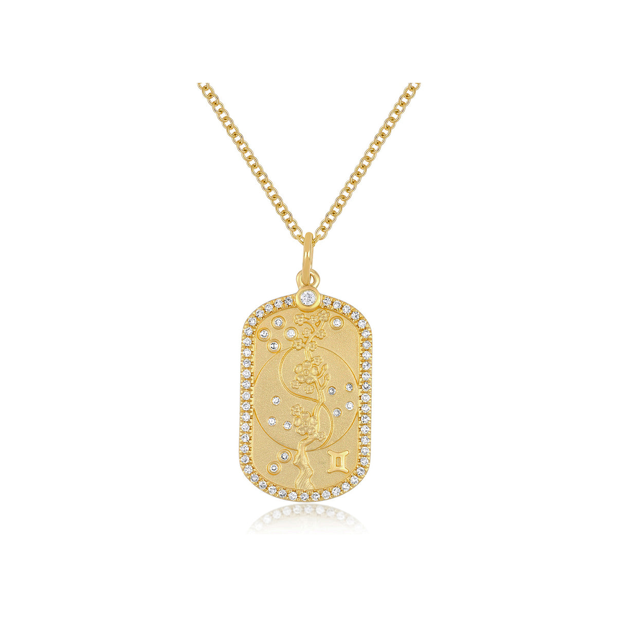 Diamond Zodiac Necklace