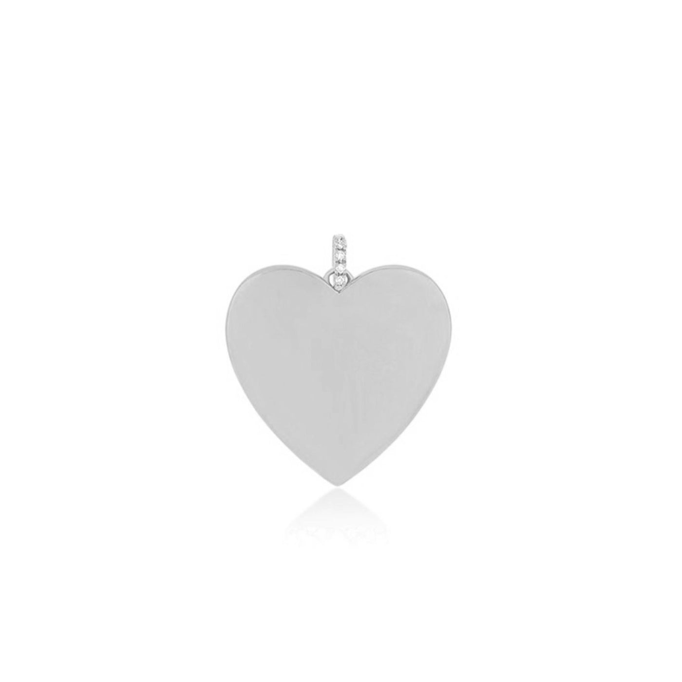 Gold Jumbo Heart Charm