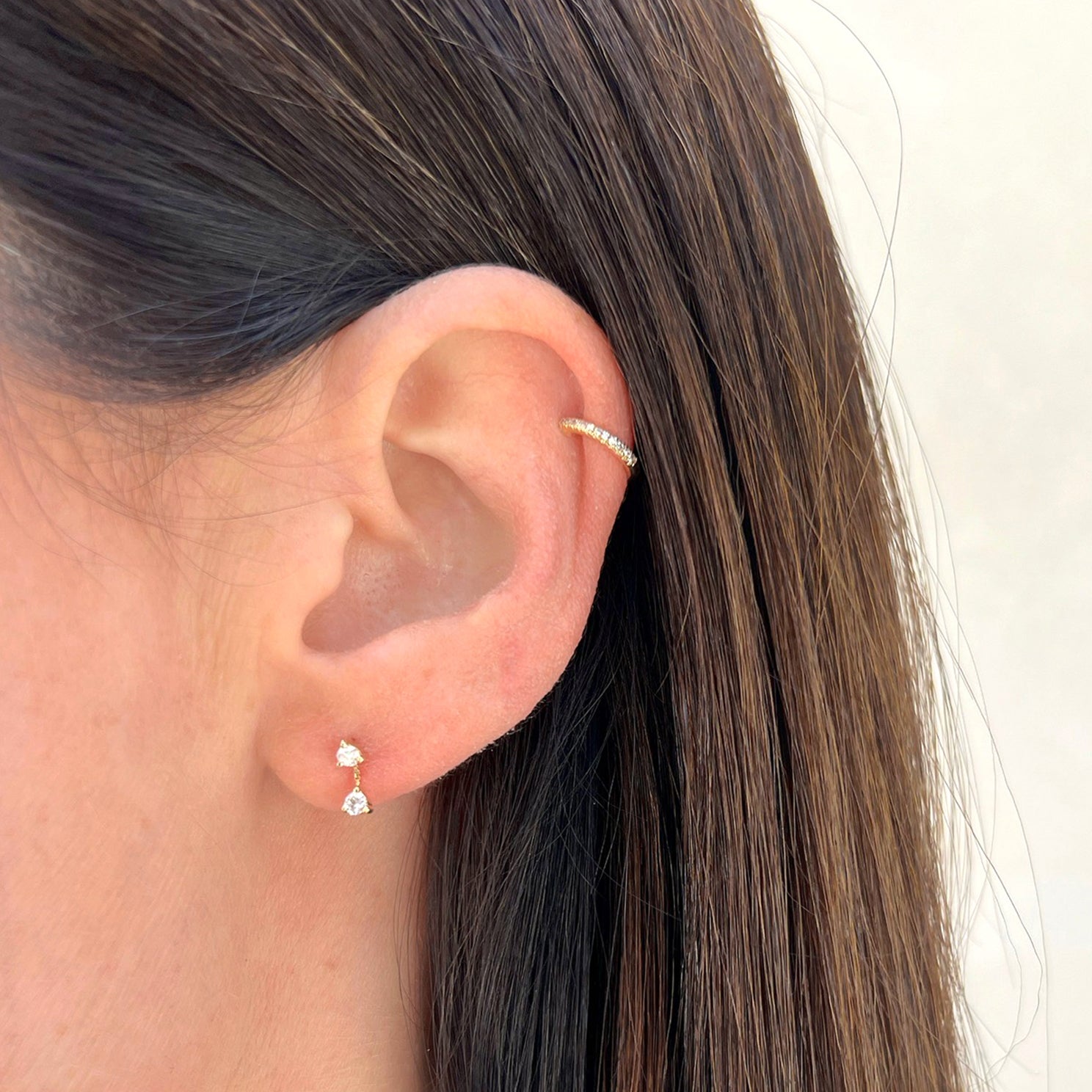 Diamond Cartilage Ear Cuff