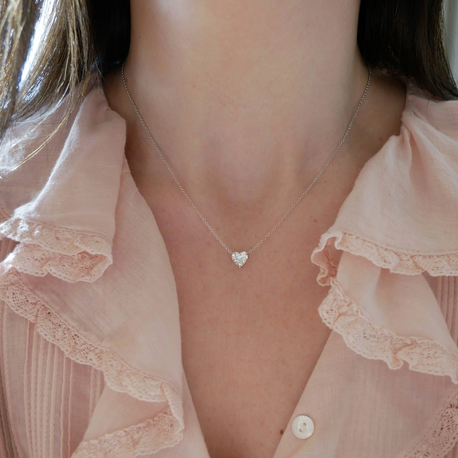 Solitaire Lab-Grown Diamond Necklace | VRAI