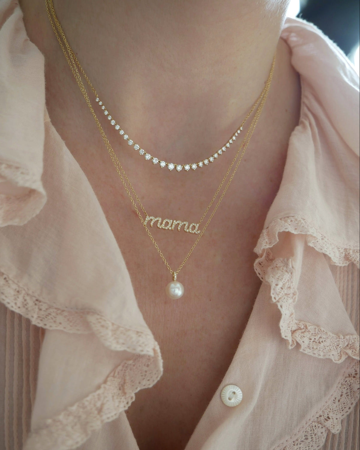 Graduated Diamond Necklace