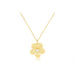 Cherry Blossom Necklace in 14k yellow gold