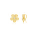 Cherry Blossom Earrings in 14k yellow gold