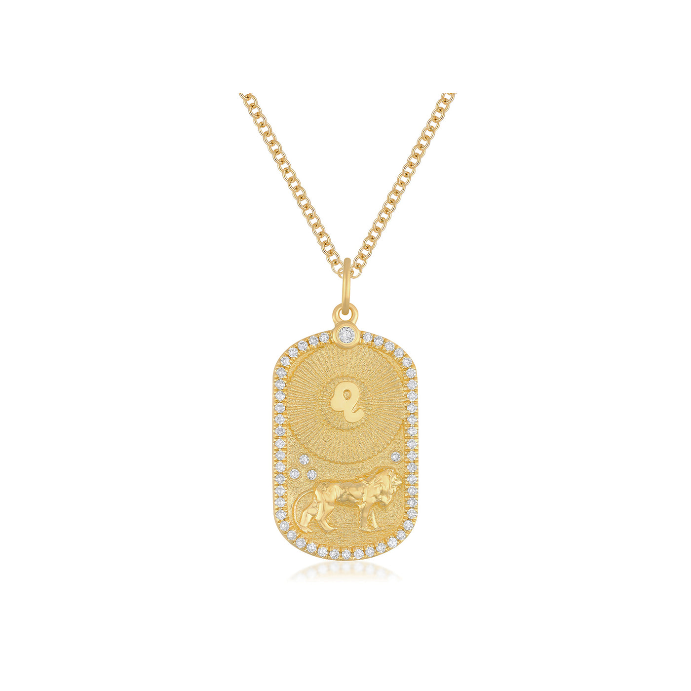 Diamond Zodiac Necklace