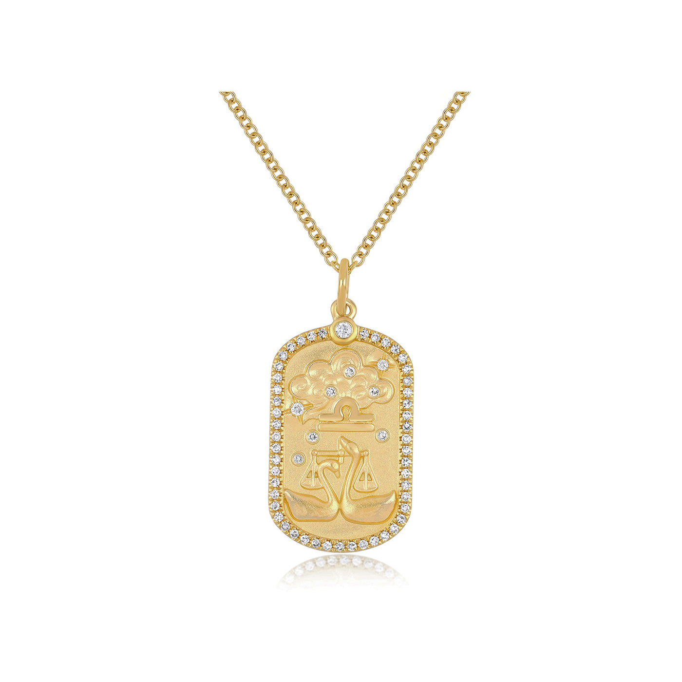 Diamond Zodiac Necklace