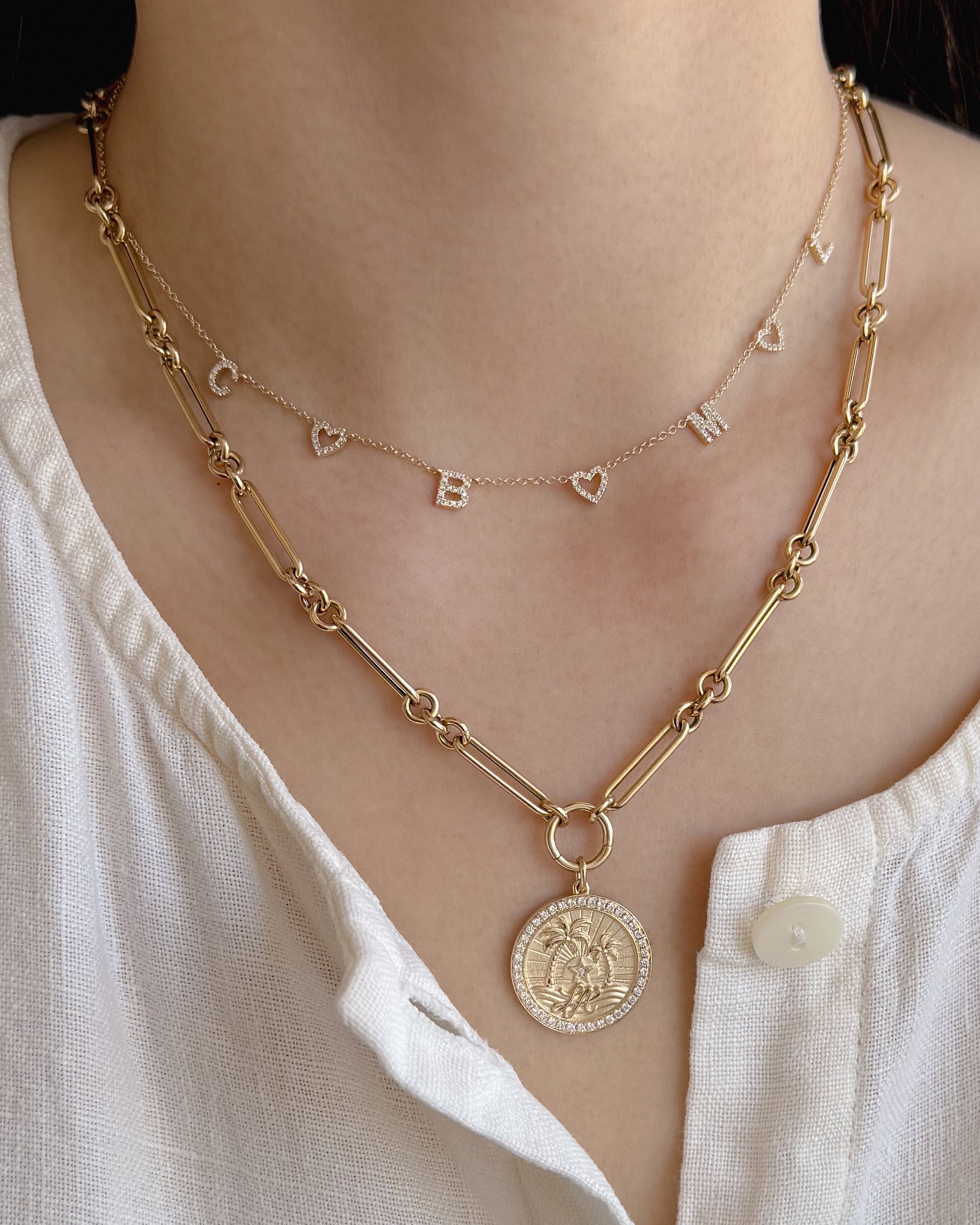 Love Around The Neck Necklace