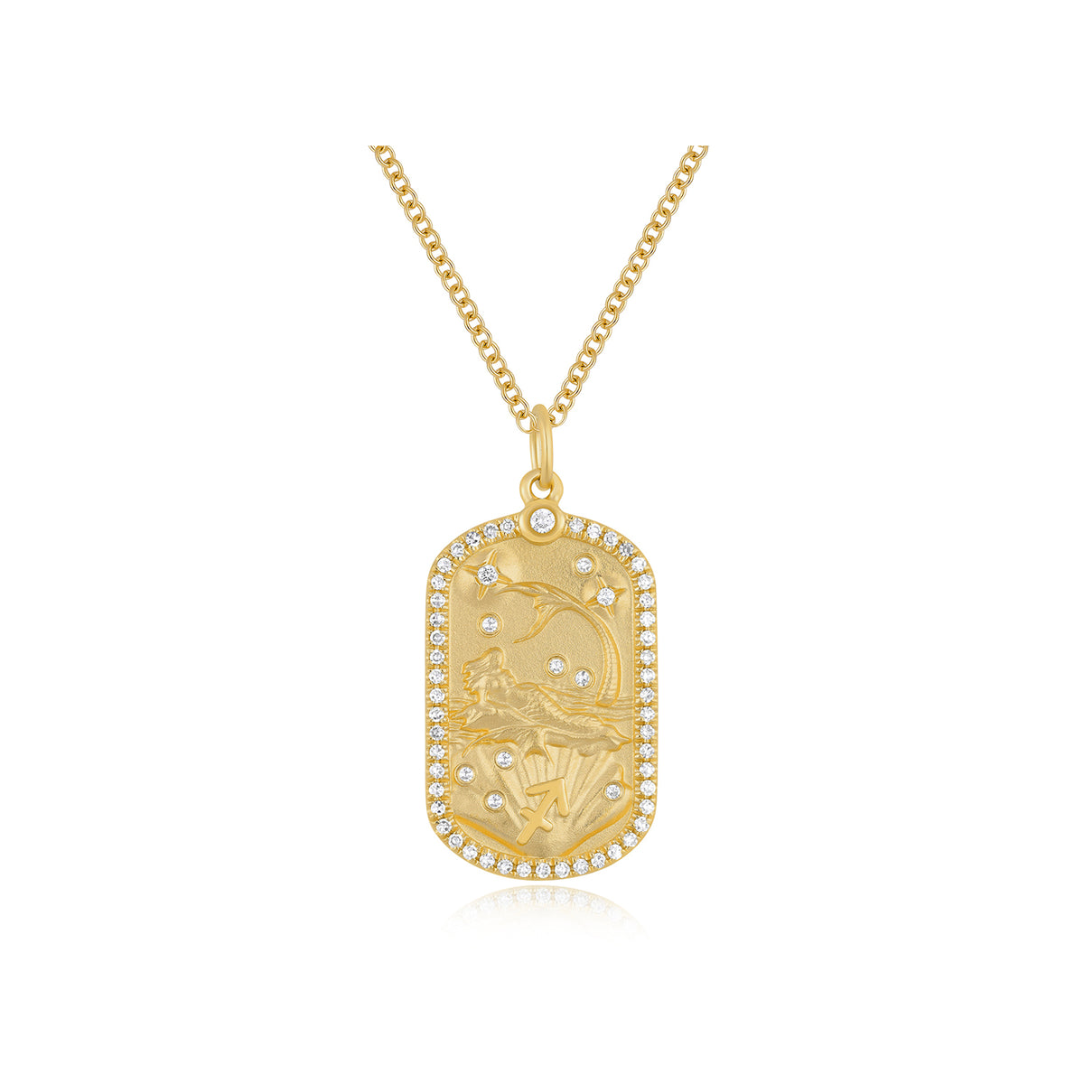 Diamond Zodiac Necklace