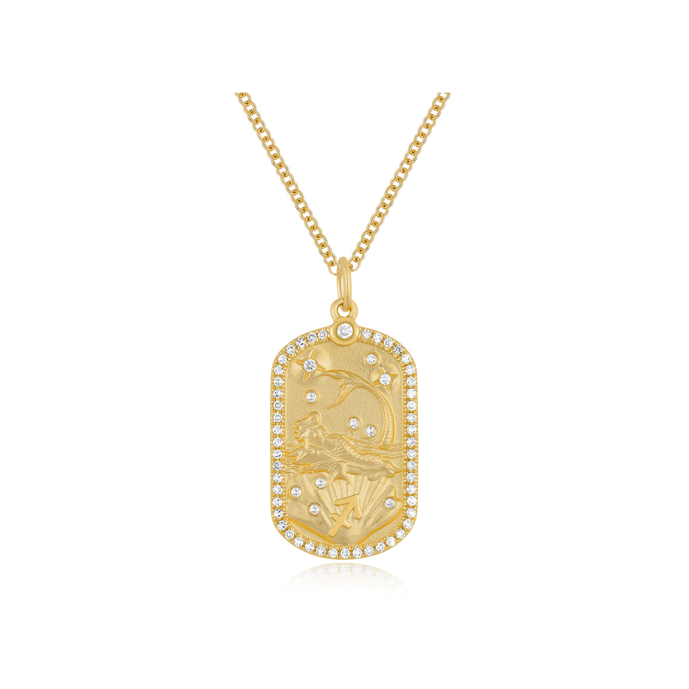 Diamond Zodiac Necklace