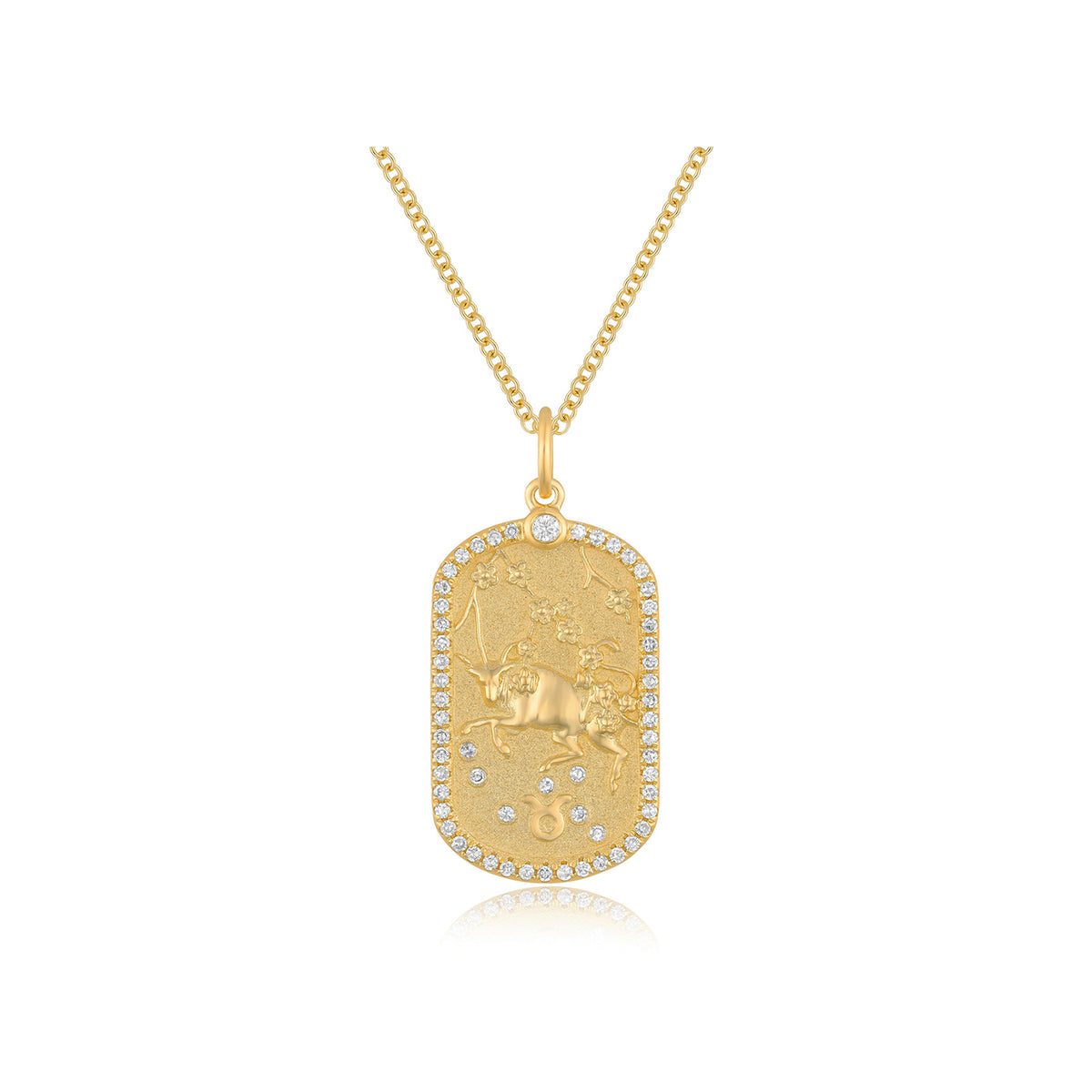 Diamond Zodiac Necklace