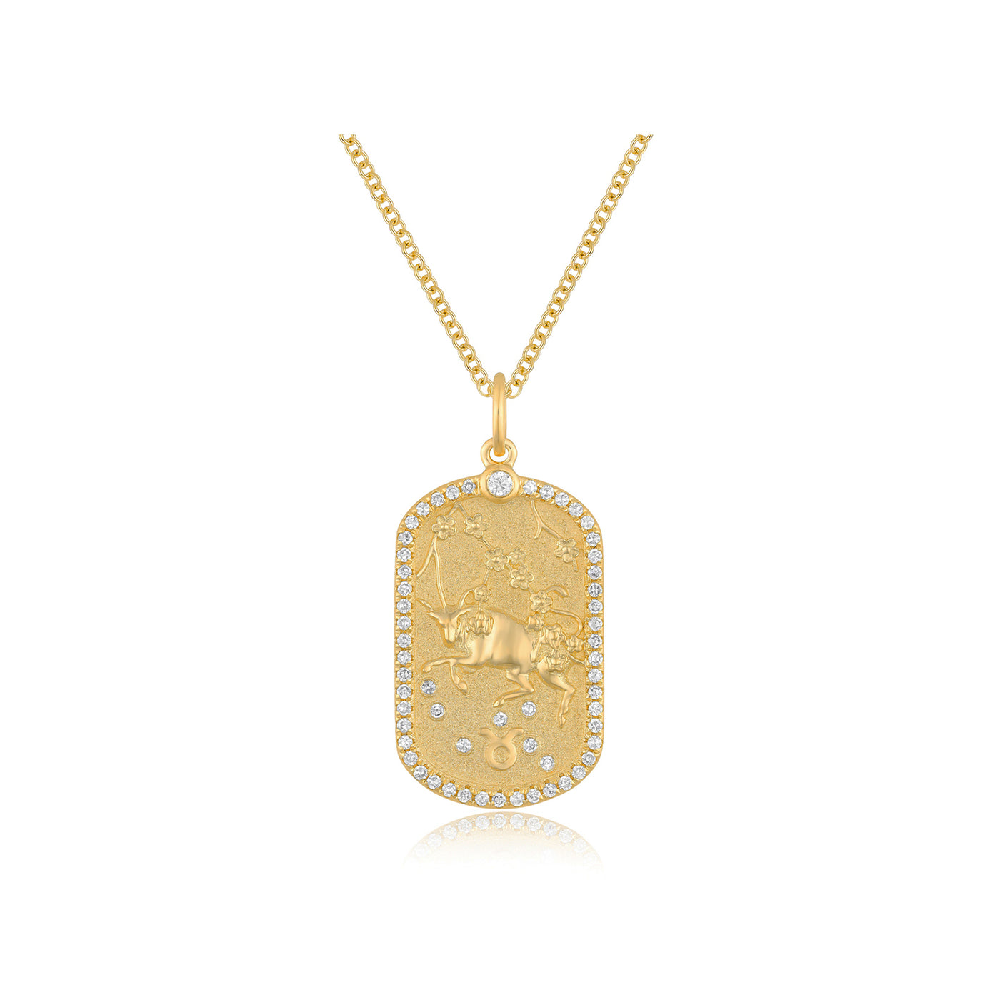 Diamond Zodiac Necklace