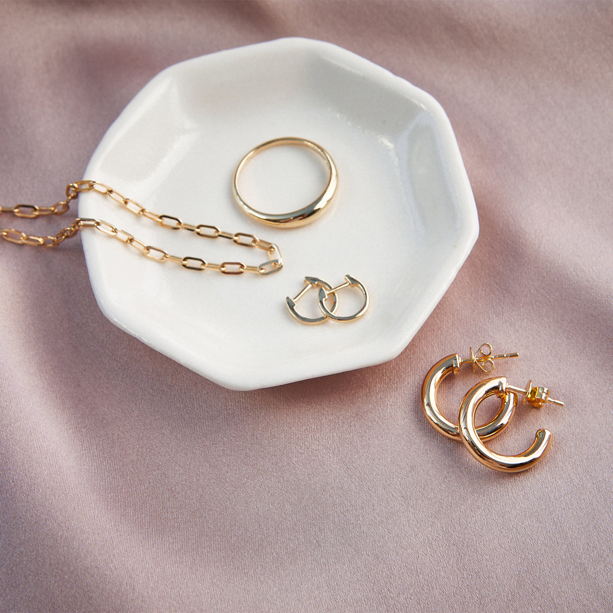 Gold Dome Ring