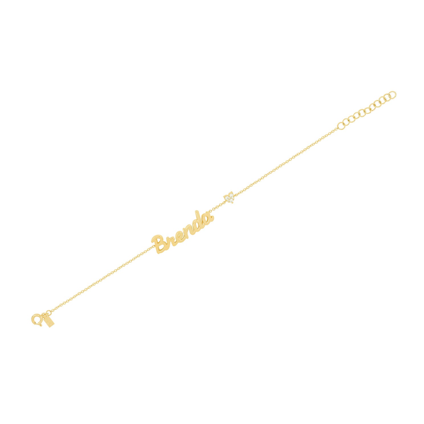 You Have My Heart Script Name Bracelet