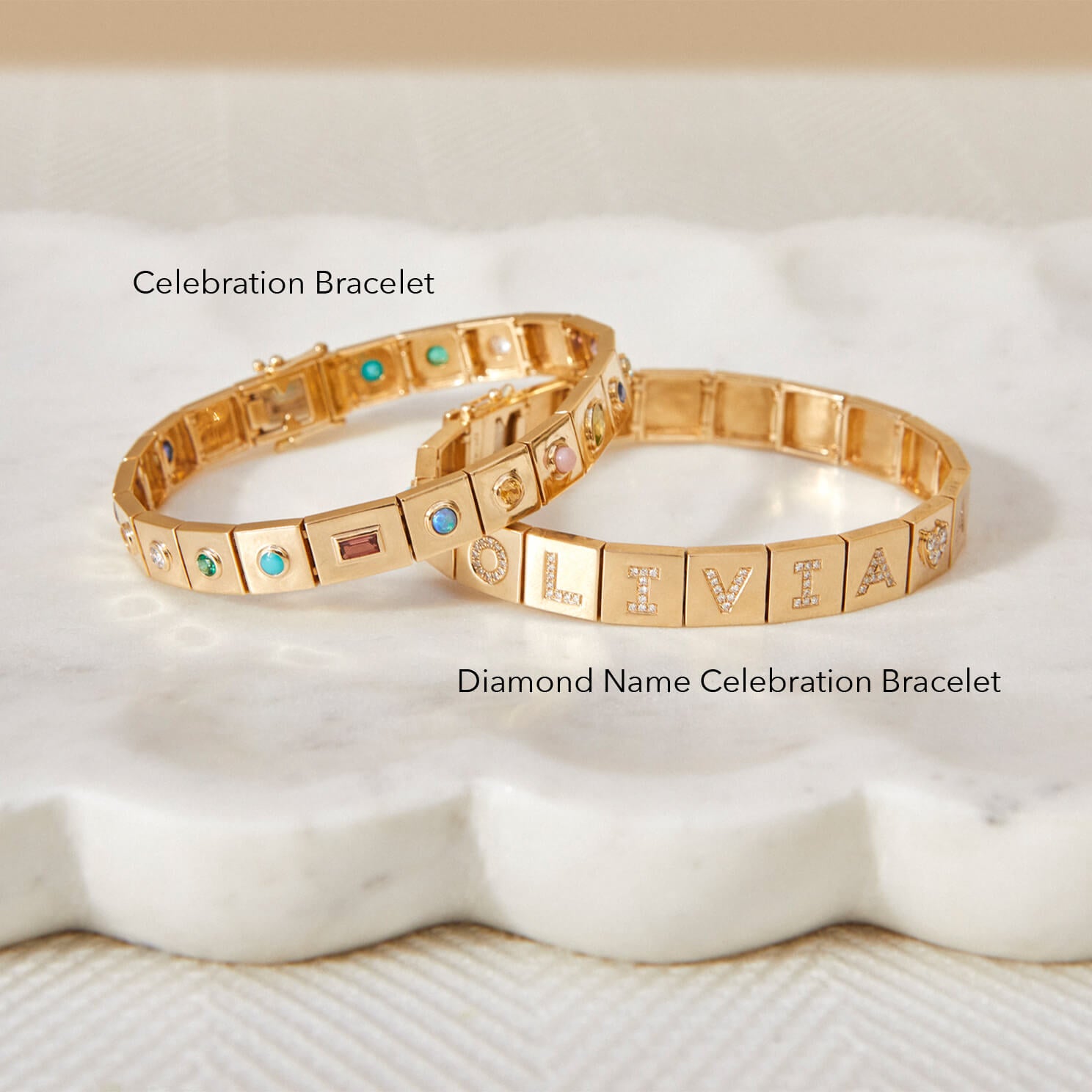 Diamond Name Celebration Bracelet