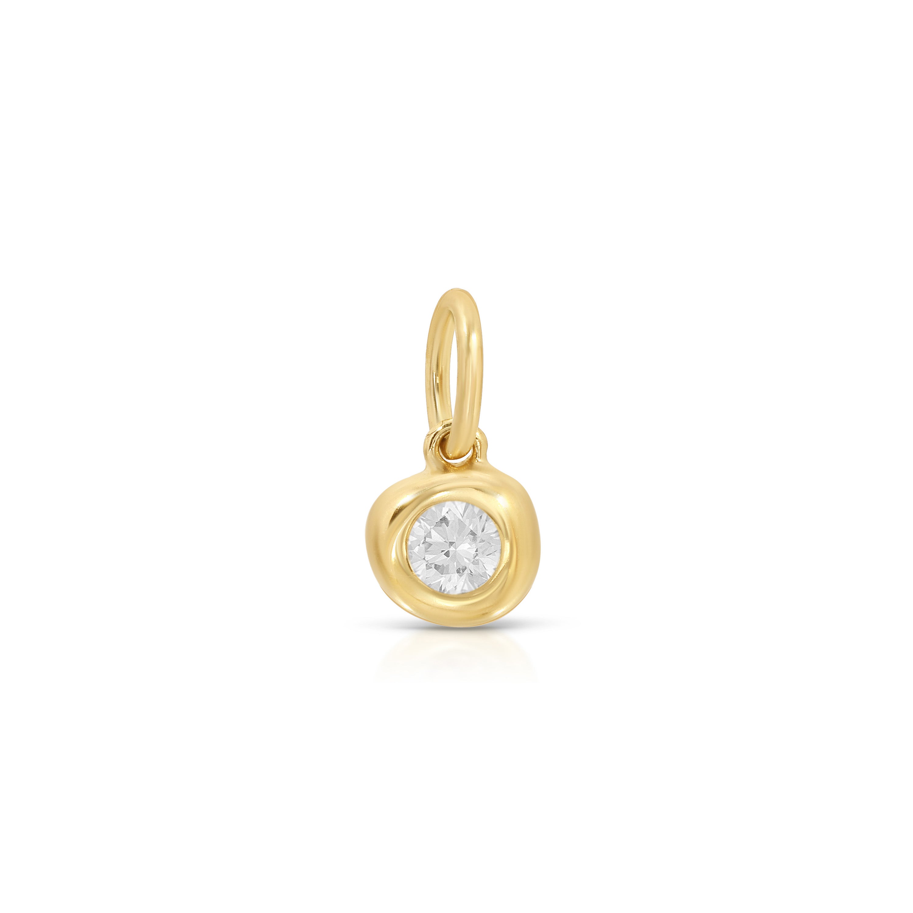 Diamond Birthstone Pillow Charm