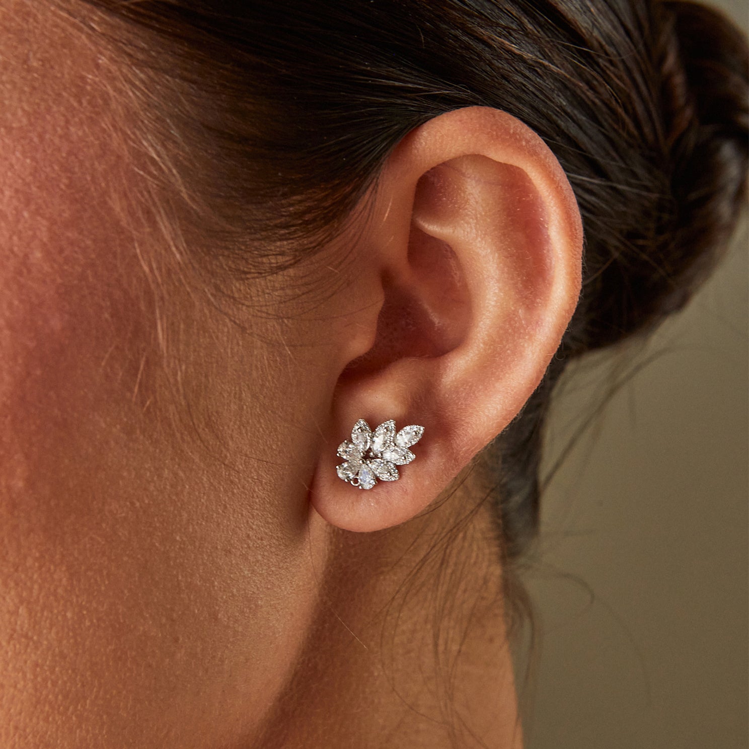 Diamond Pretty Lady Drop Earring