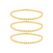 The Ball Bracelet Gift Set in 14k yellow gold