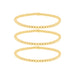 The Ball Bracelet Gift Set in 14k yellow gold