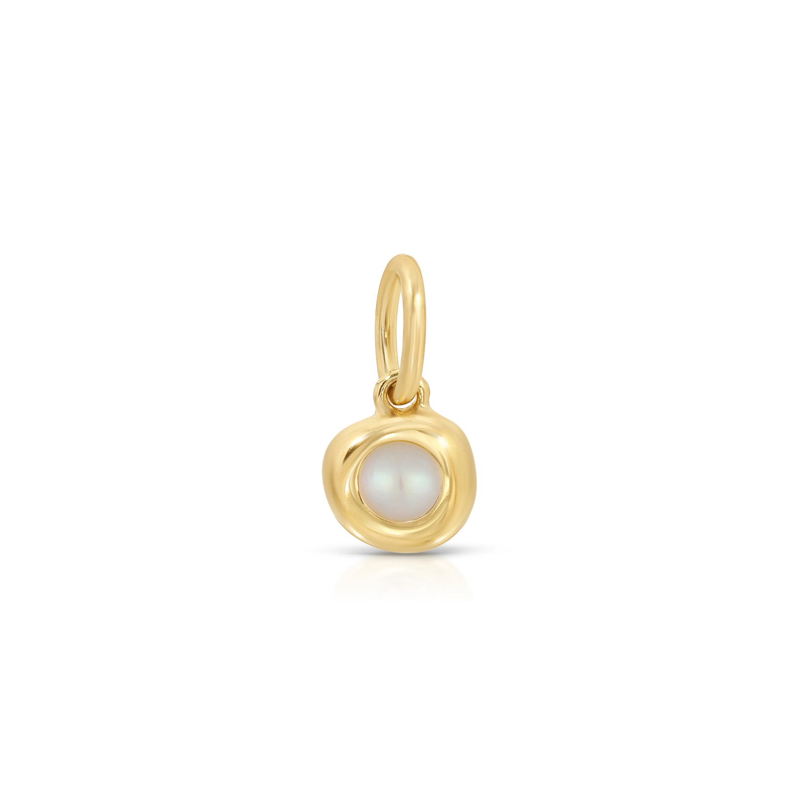 Pearl Birthstone Pillow Charm