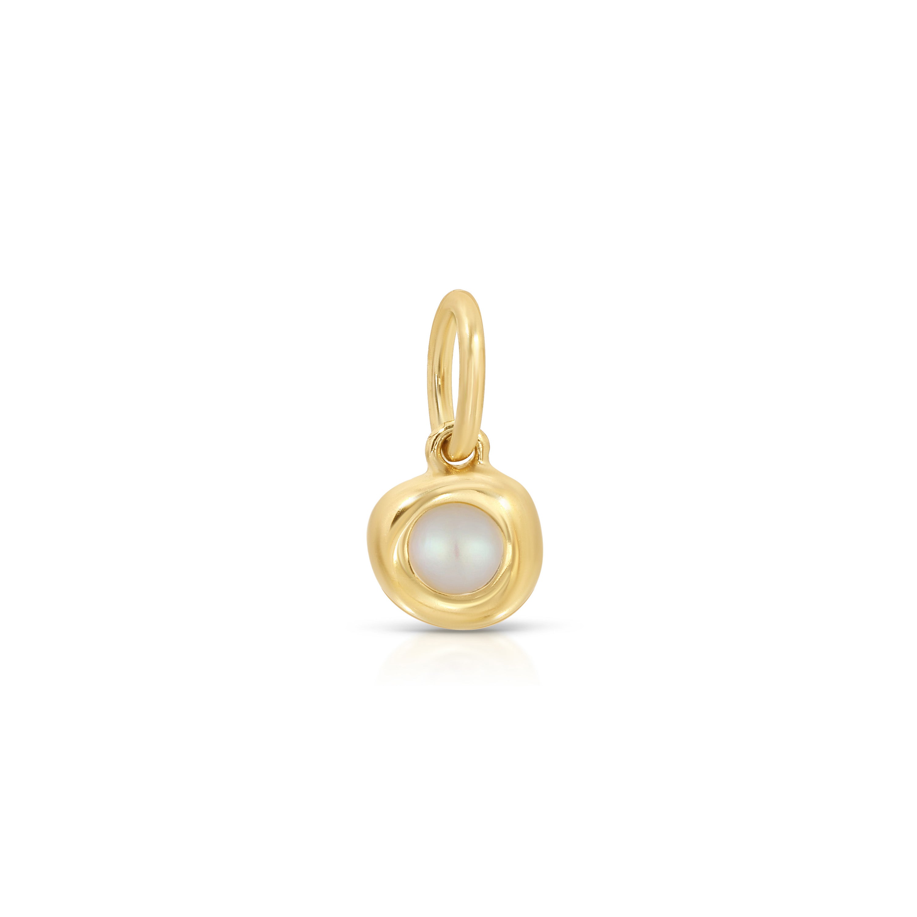 Pearl Birthstone Pillow Charm