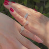 EF Collection Diamond Signet Ring 14k solid gold