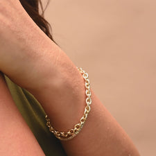 Sienna Chain Bracelet | 14k Gold | EF Collection — EF Collection®