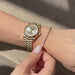 Diamond Fleur Eternity Bracelet