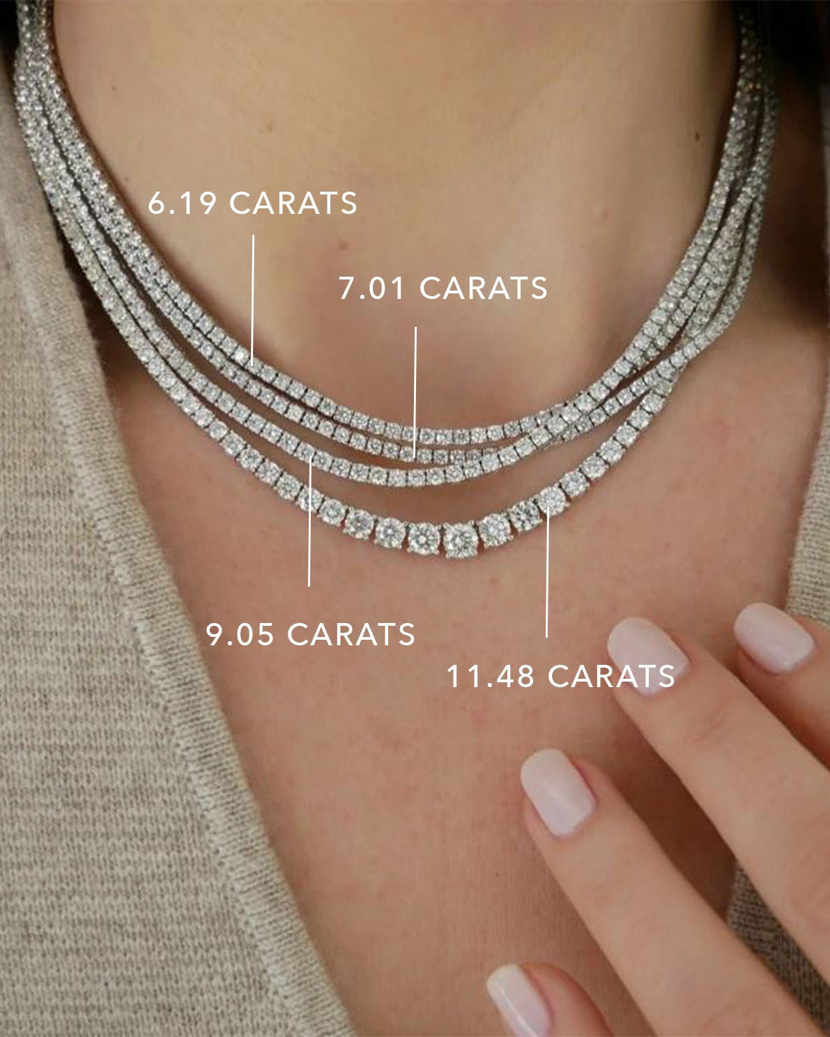 Diamond Tennis Necklace