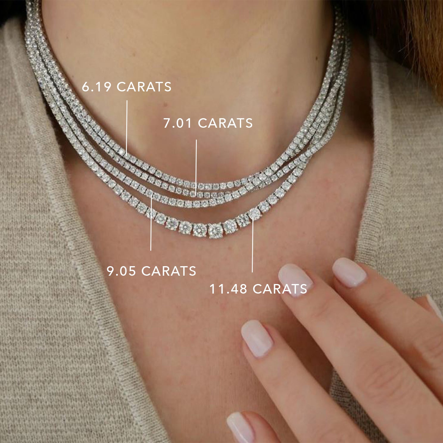 Diamond Tennis Necklace