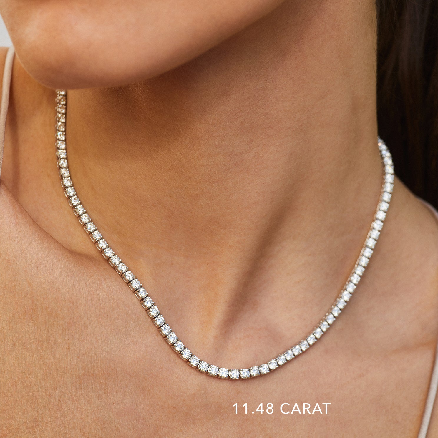 Diamond Tennis Necklace
