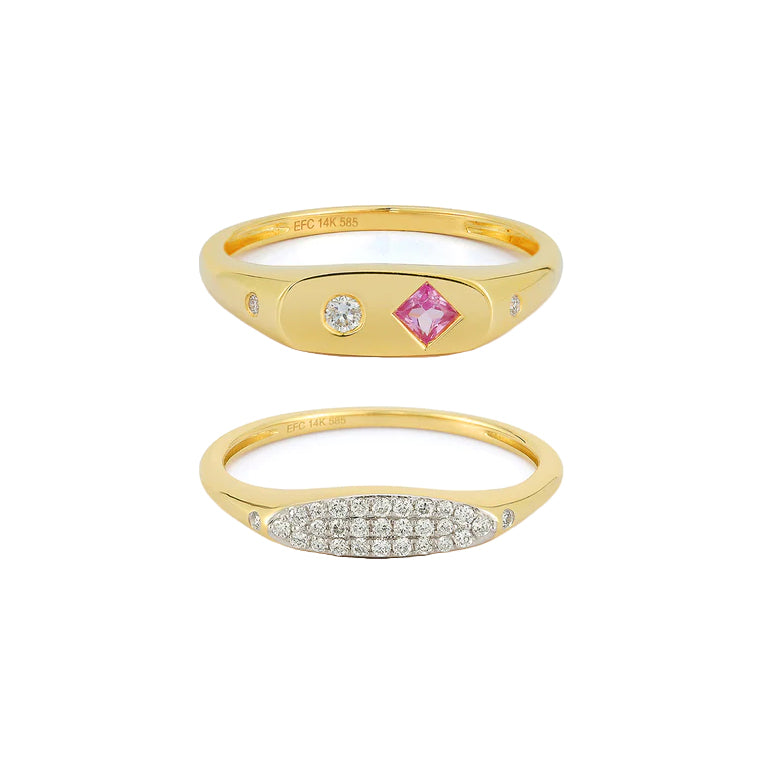 The Love Treasure Gift Set in 14k yellow gold