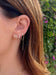 Solitaire Diamond Threader Earring Styled