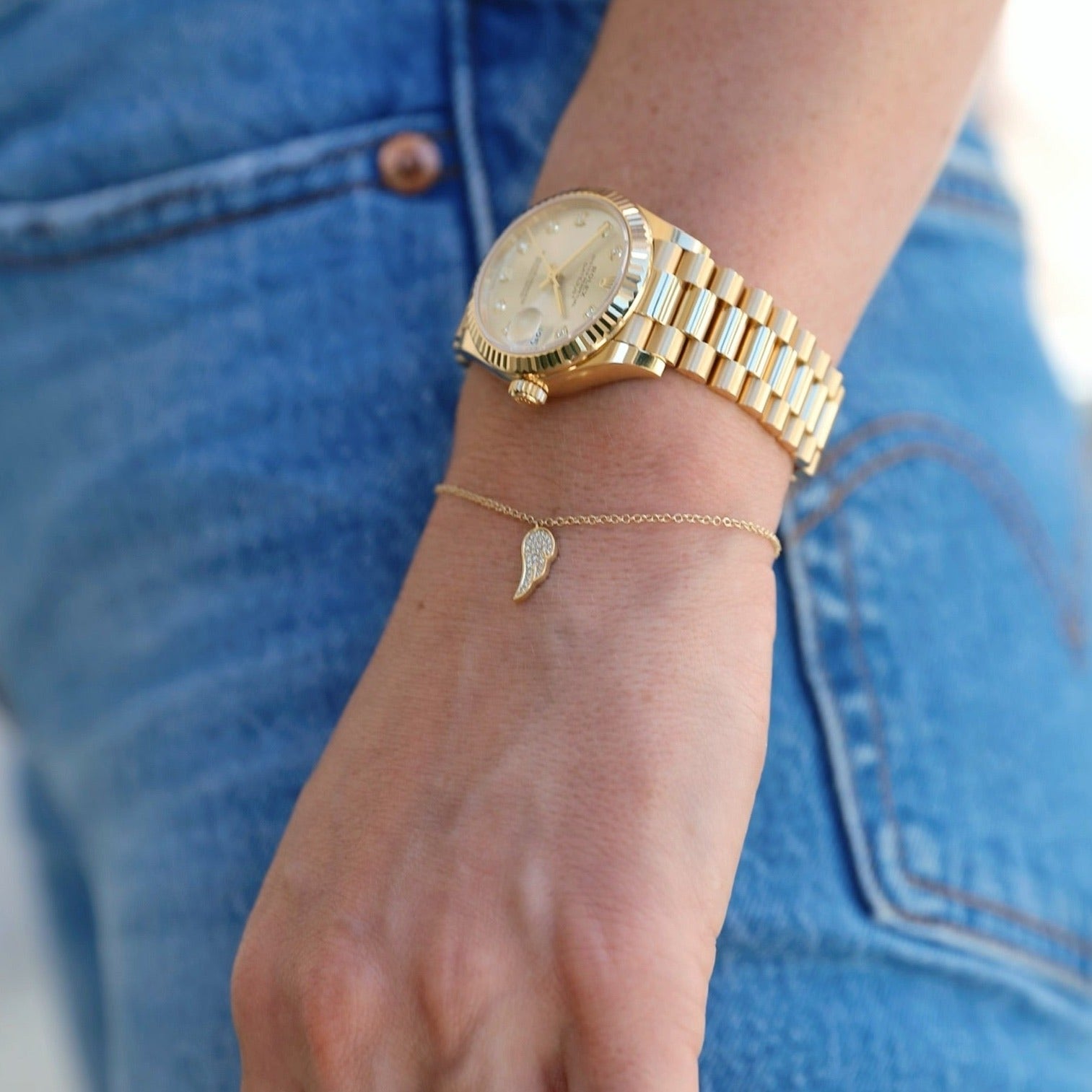 Wing bracelet discount