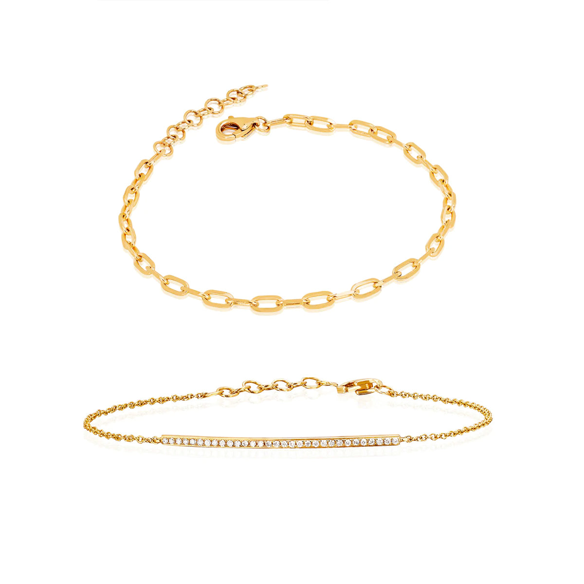 The Arm Candy Gift Set in 14k Yellow Gold