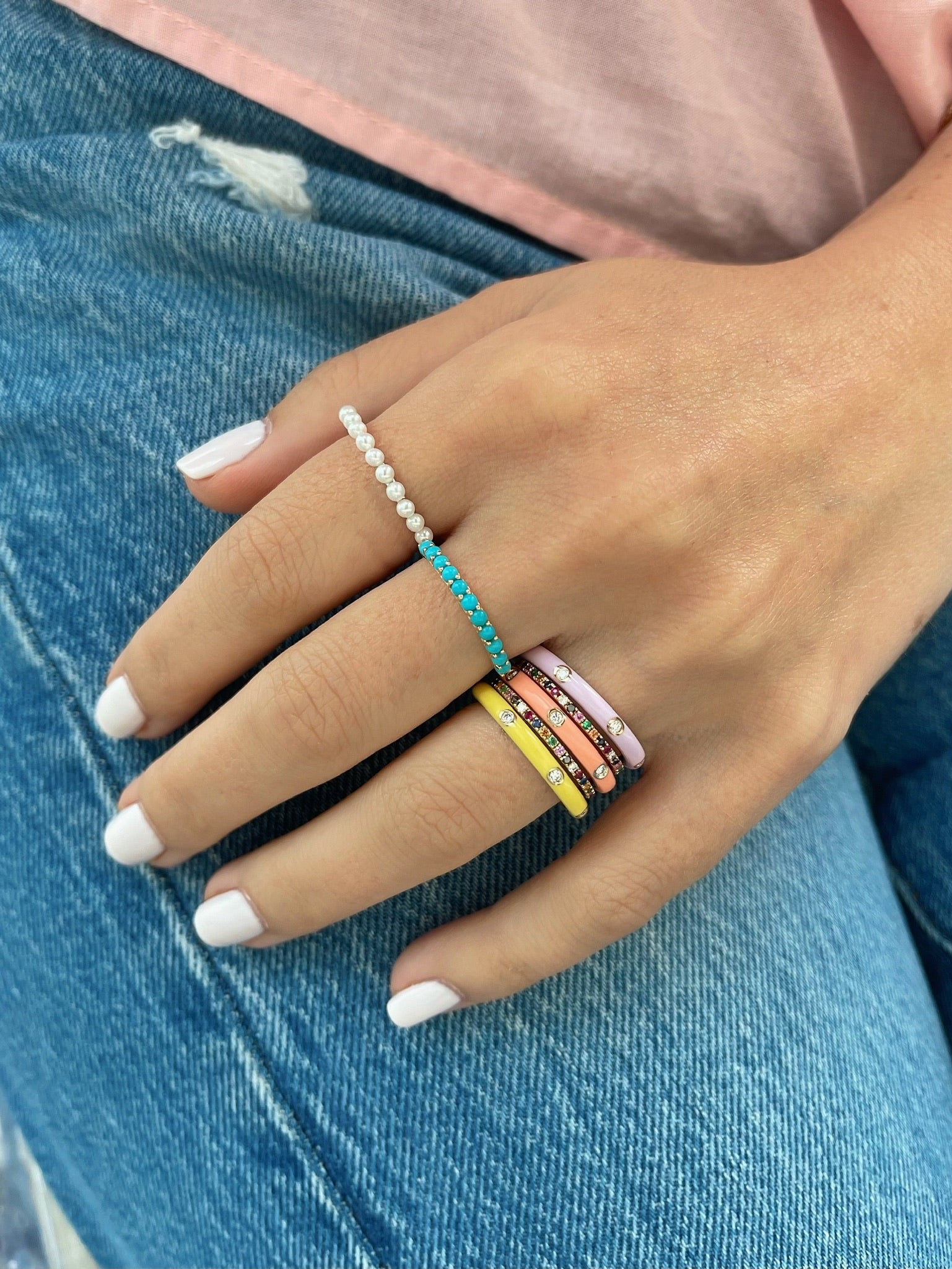 Sherbert Enamel Stack