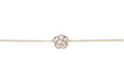 EF Collection Diamond Rose Chain Bracelet