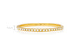 Diamond Eternity Band Ring in 14k yellow gold with 1mm height diagram