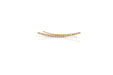 EF Collection Diamond Curved Bar Ear Cuff in 14k Yellow Gold