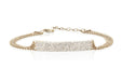EF Collection Diamond Jumbo Bar Multi Chain Bracelet - 1
